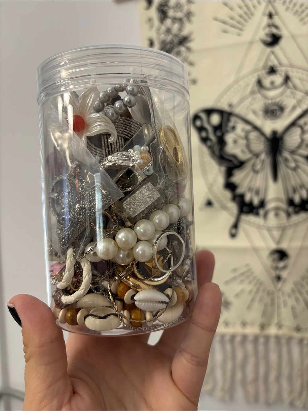 Mystery jewelry jar